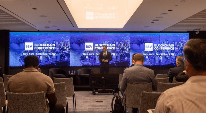 Jimmy Nguyen in BSV Blockchain conference NY