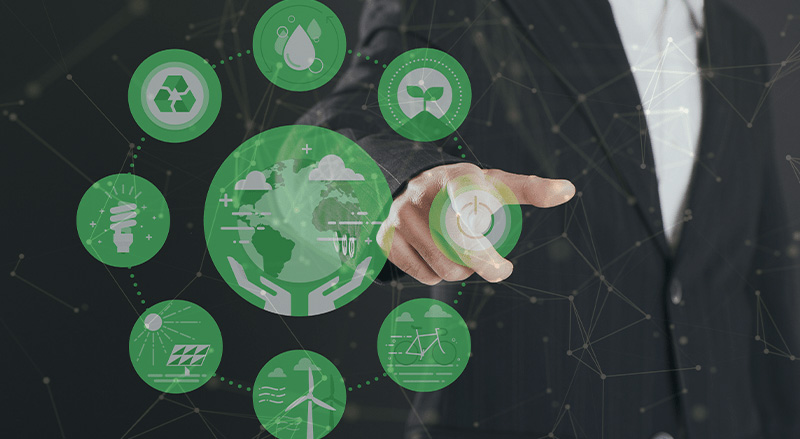 The positive impact of blockchain technology on the environment