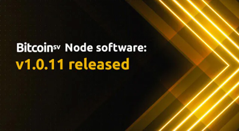 BitcoinSV Node Software version release poster