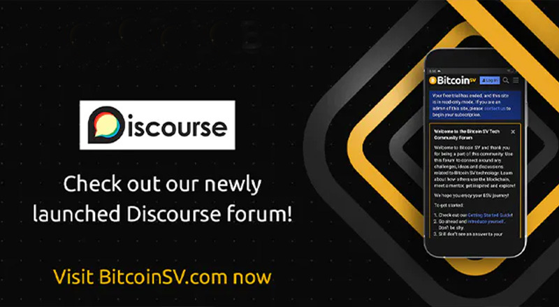 Introducing Bitcoin SV Discourse Forum