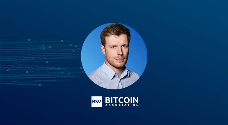 BSV Bitcoin Association Logo and Marcin Zarakowski profile photo as appointed new Managing Director