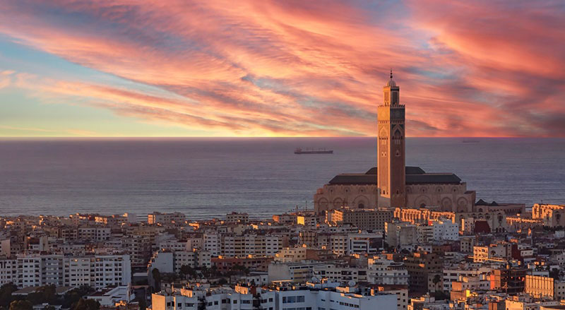 Casablanca Morocco Skyline