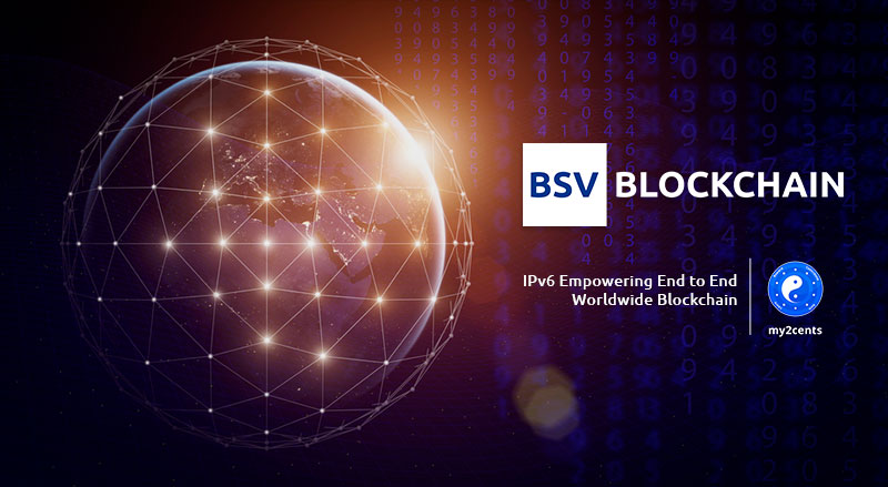 IPv6 Empowering End to End Worldwide Blockchain