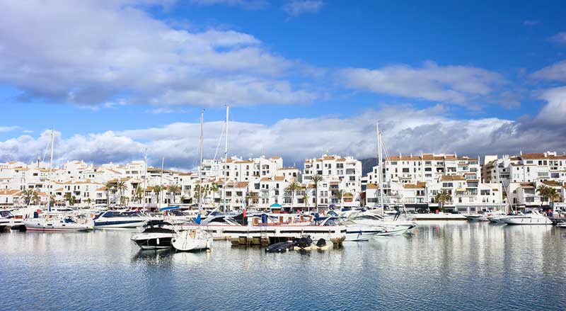 Puerto Banus Marina on Costa del Sol