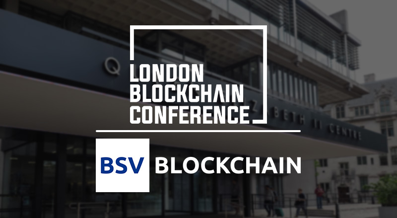 BSV Blockchain Association sponsors London Blockchain Conference