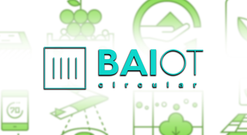 The BAIOT project involves students collecting plastic cups, which are exchanged for tokens that can be used to plant trees.