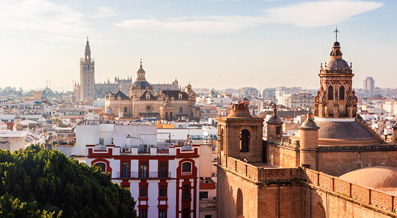 Sevilla Spain Skyline