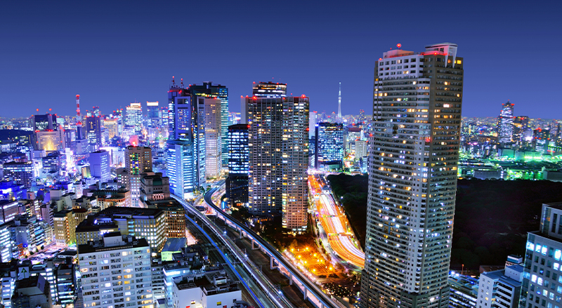Tokyo Japan Skyline